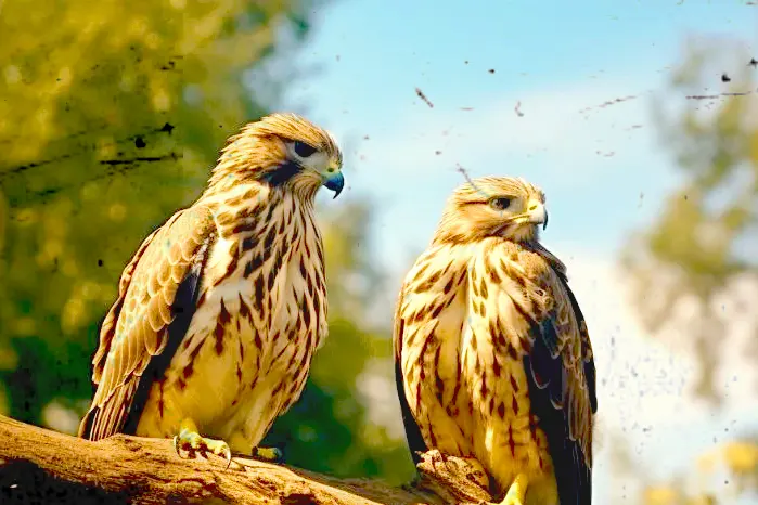 two hawks together meaning