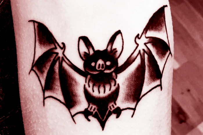 Traditional Bat Tattoos meaning and symbolism