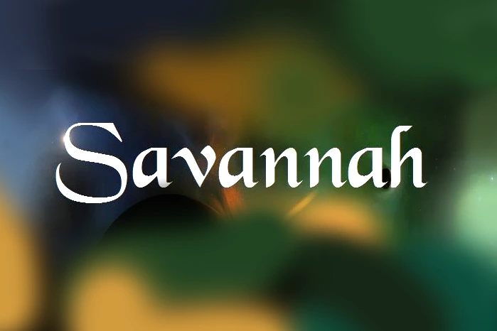 spiritual meaning of the name savannah